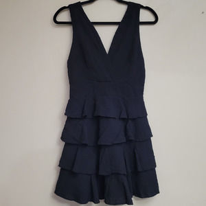 Favlux Fashion Sleeveless Ruffle Tiered Dress